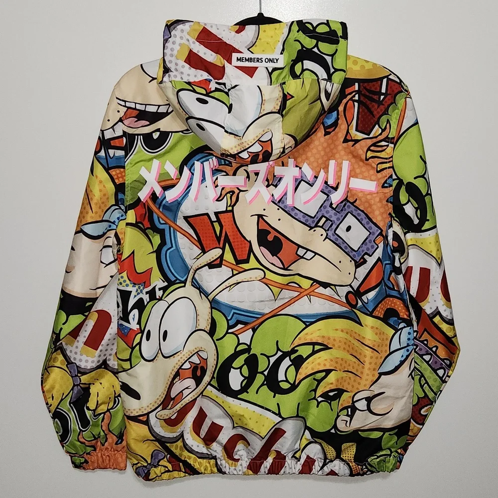 Members only nickelodeon collab windbreaker - Picture 3 of 6